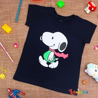Dog 8-9 Year Dark Blue T shirt